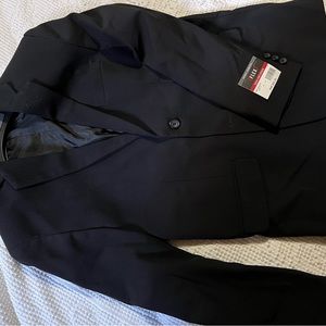 NWT Van Heusen Suit jacket black size 14 husky